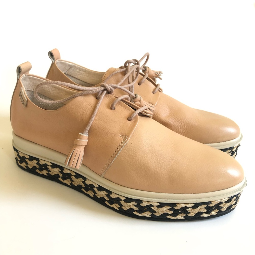 Pikolinos zahora platform oxfords/bamboo/  (37)